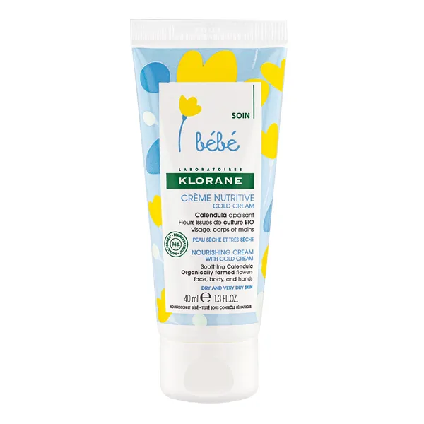 Klorane Bébé Crème nutritive au Cold Cream