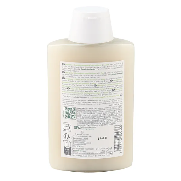 Klorane shampoing extra-doux à l'avoine