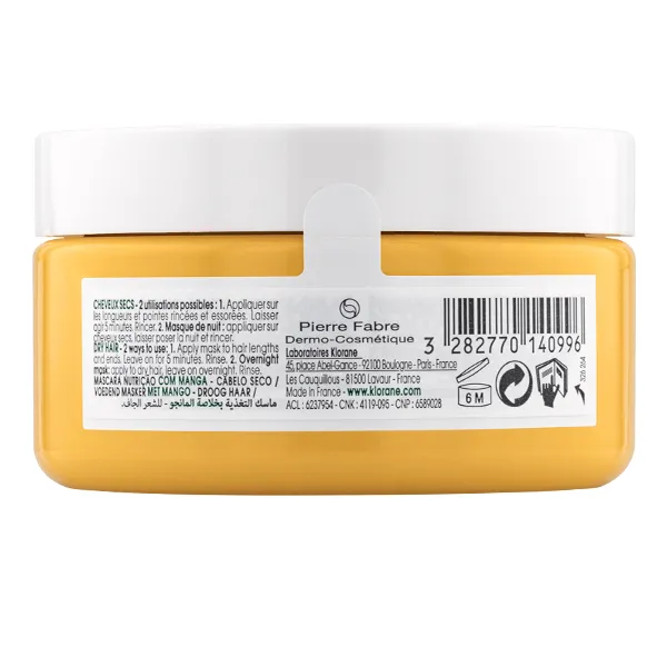 Klorane masque beurre de mangue