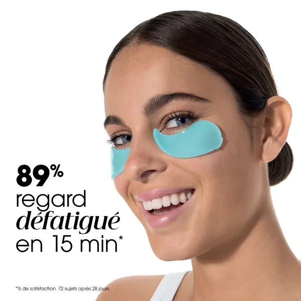 Klorane patch yeux lissant Hydro gel au bleuet Bio