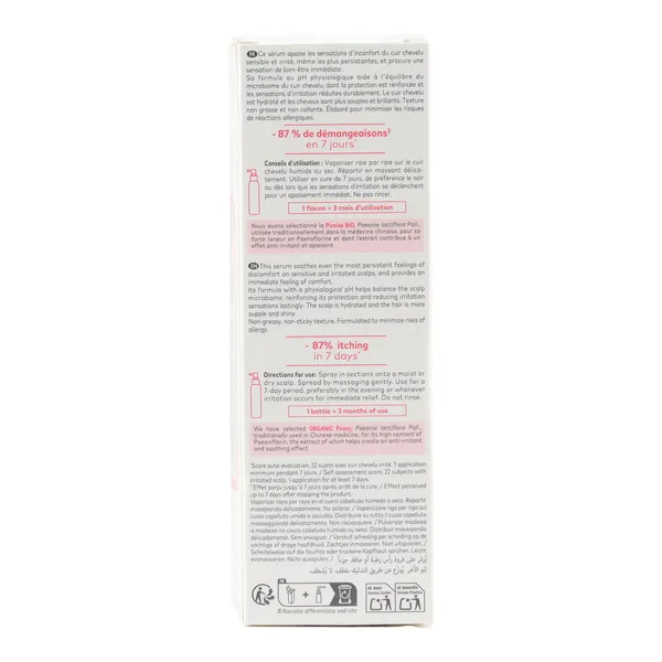 Klorane Serum Apaisant à la Pivoine bio