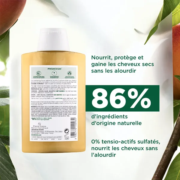 Klorane shampoing à la mangue