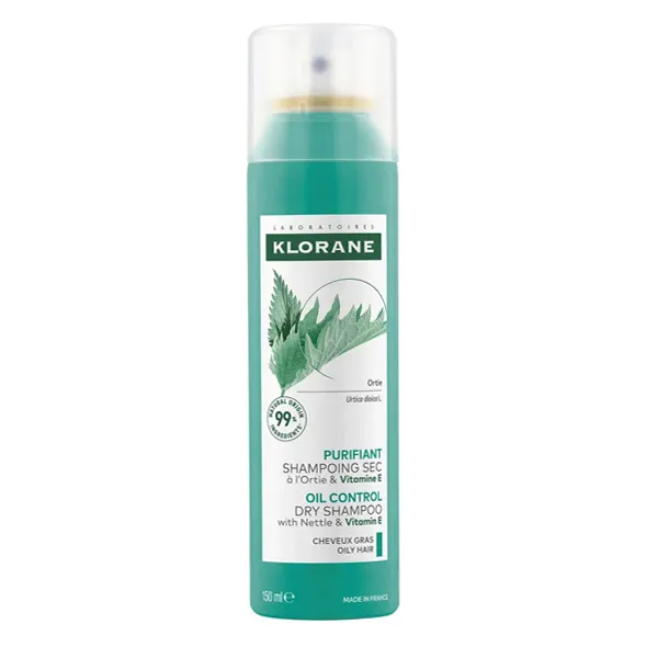 Klorane shampoing sec Purifiant à l'ortie