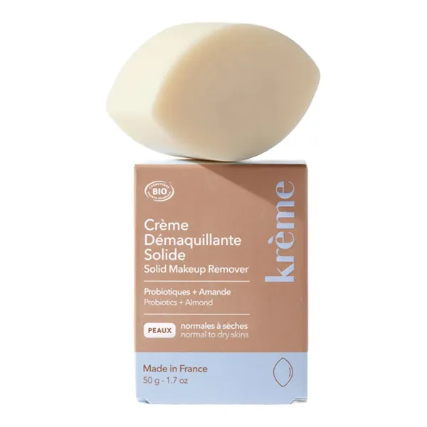 Krème Crème démaquillante Solide Visage Bio