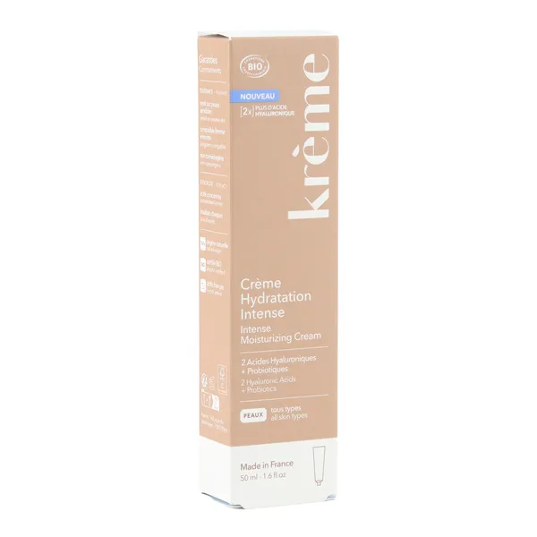 Krème Crème Hydratation Intense Bio