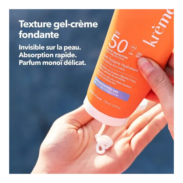 Krème lait solaire hydratant SPF 50