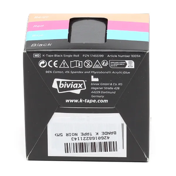 K-Tape bande élastique 50 mm x 5 m