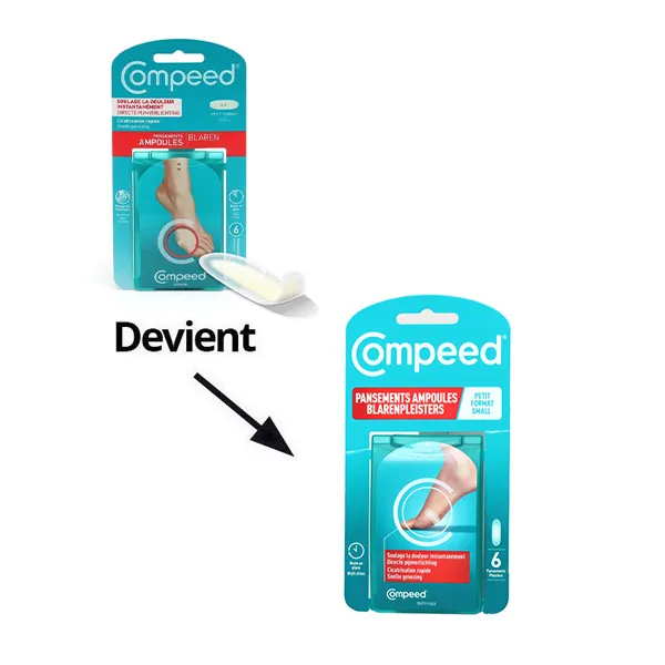 Compeed ampoules pansements petit format