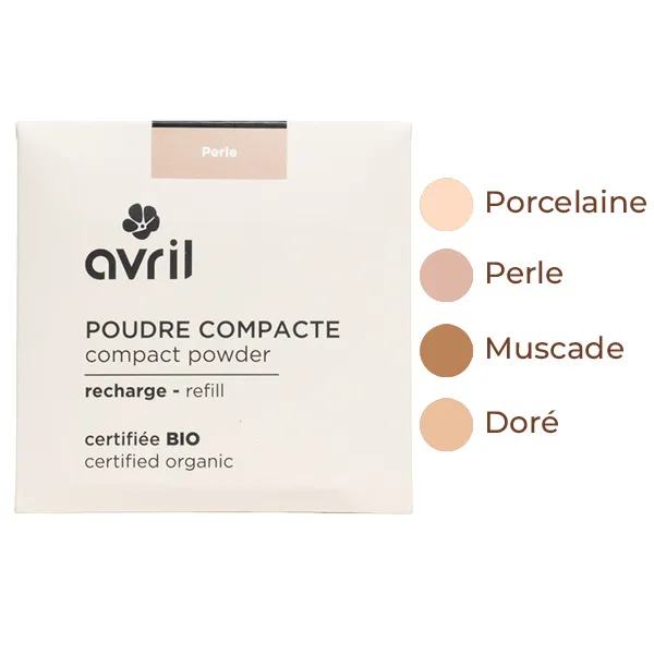 Avril poudre compacte bio