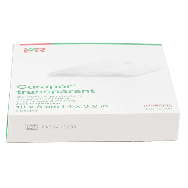 Lohmann Curapor transparent pansement chirurgical stérile