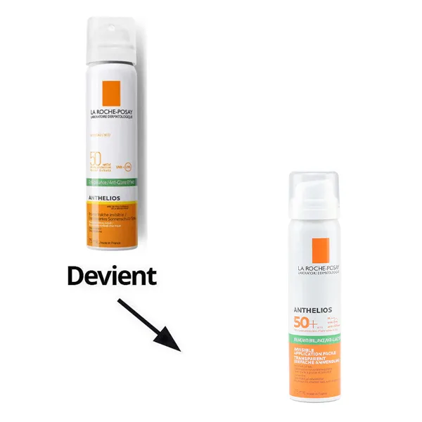 La Roche Posay Anthelios brume solaire visage SPF 50+