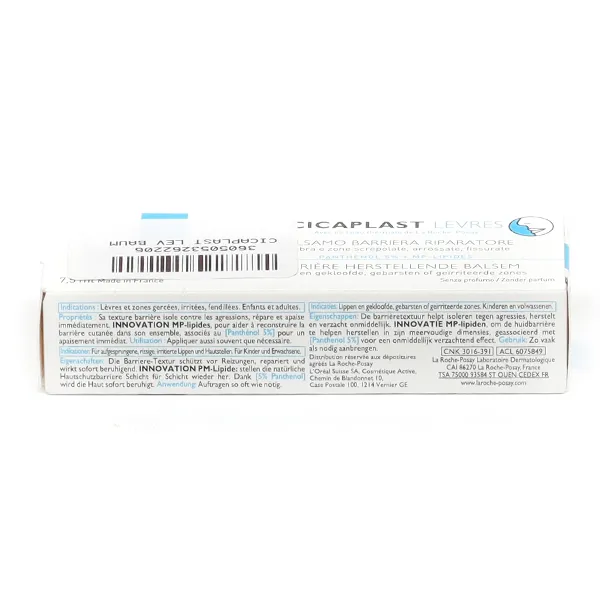 La Roche Posay Cicaplast baume lèvres
