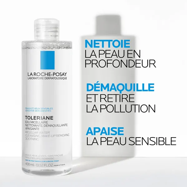 La Roche Posay Toleriane Eau micellaire peaux sensibles