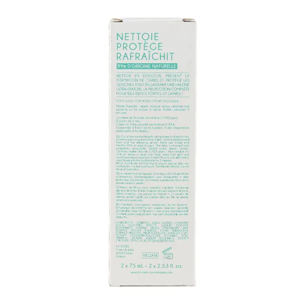 La Rosée Dentifrice soin complet à la menthe Bio