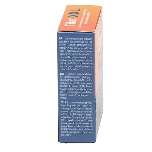 Titan XXL Action prolongée comprimés