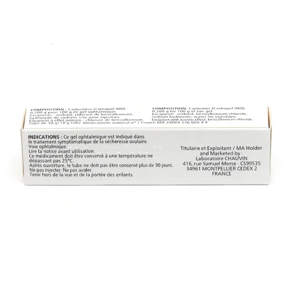 Lacrinorm 0,2 % gel ophtalmique