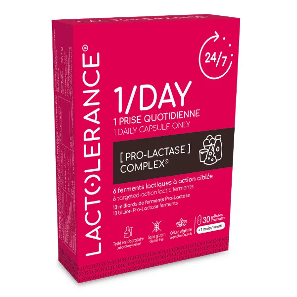 Lactolerance 1/Day gélules