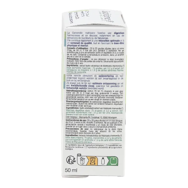 Ladrôme extrait de plante fraîche Bio Camomille matricaire