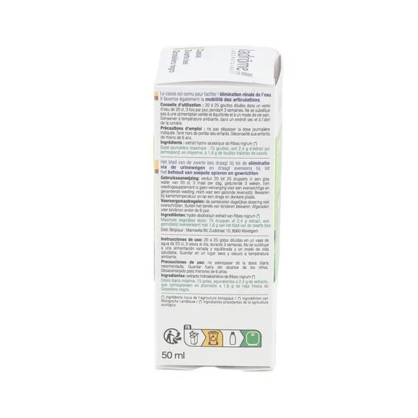 Ladrôme extrait de plante fraîche Bio Cassis