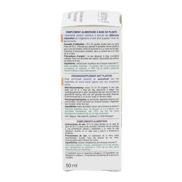 Ladrôme extrait de plante fraîche bio échinacée pourpre