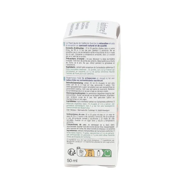 Ladrôme extrait de plante fraîche Pavot jaune de Californie Bio