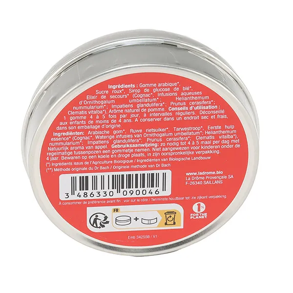 Ladrôme SOS gommes de secours Enfant Bio
