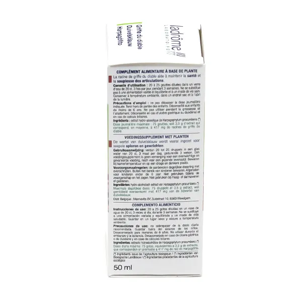 Ladrôme extrait de plante fraîche Bio Griffe du diable
