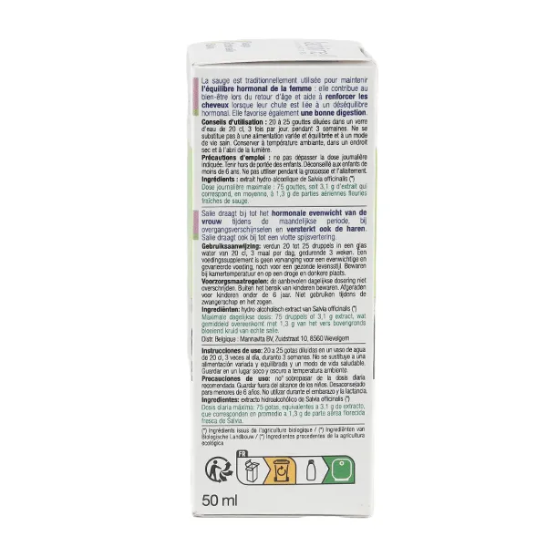 Ladrôme extrait de plante fraîche Sauge Bio