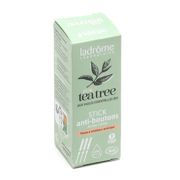 Ladrôme Pur'Tea Tree stick anti-boutons Bio