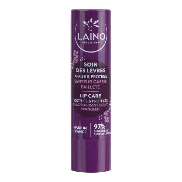 Laino Soin des lèvres stick Cassis