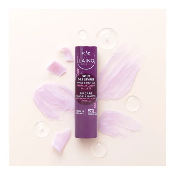 Laino Soin des lèvres stick Cassis