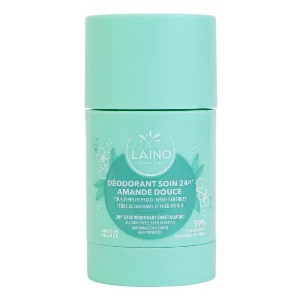 Laino Déodorant Soin 24h Amande douce Stick