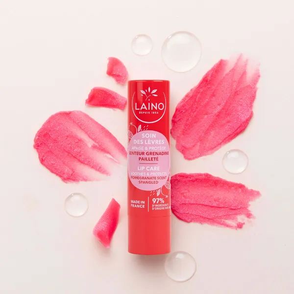 Laino Soin des lèvres stick Grenadine