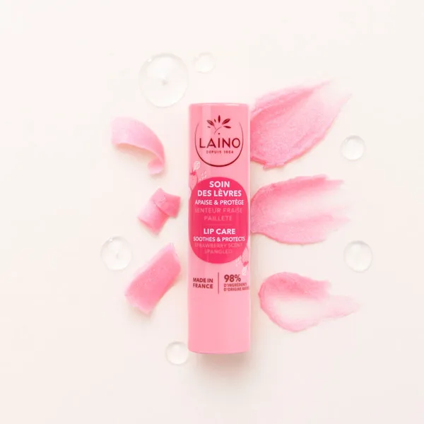 Laino Soin des lèvres stick fraise