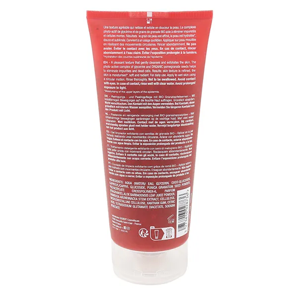 Laino Soin nettoyant exfoliant aux grains de Grenade Bio