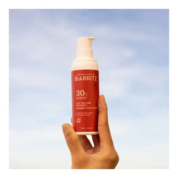 Laboratoires de Biarritz lait solaire invisible SPF 30