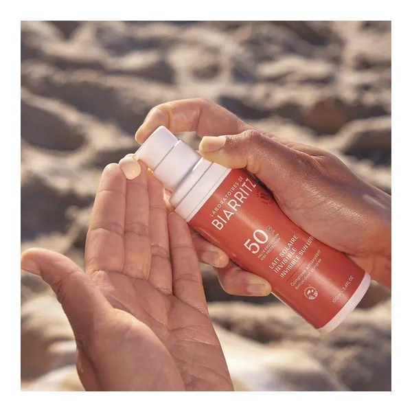 Laboratoires de Biarritz lait solaire invisible SPF 50