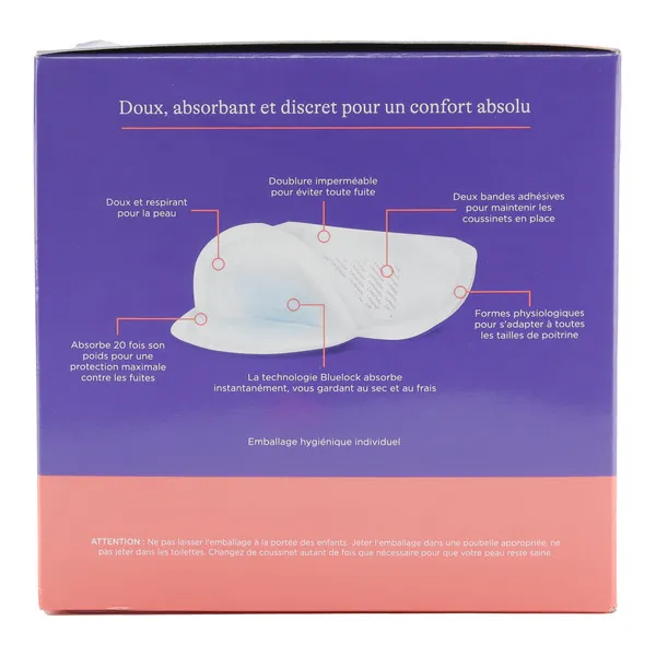 Lansinoh Coussinets d'allaitement jetables