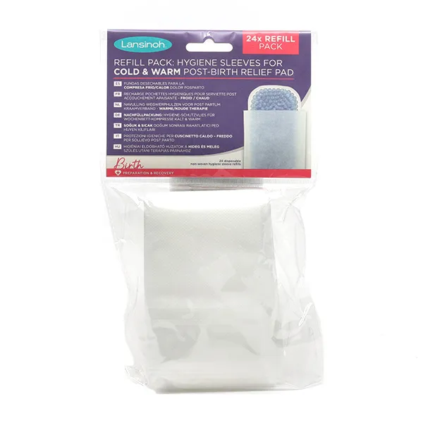 Lansinoh serviette post-accouchement apaisante chaude/froide