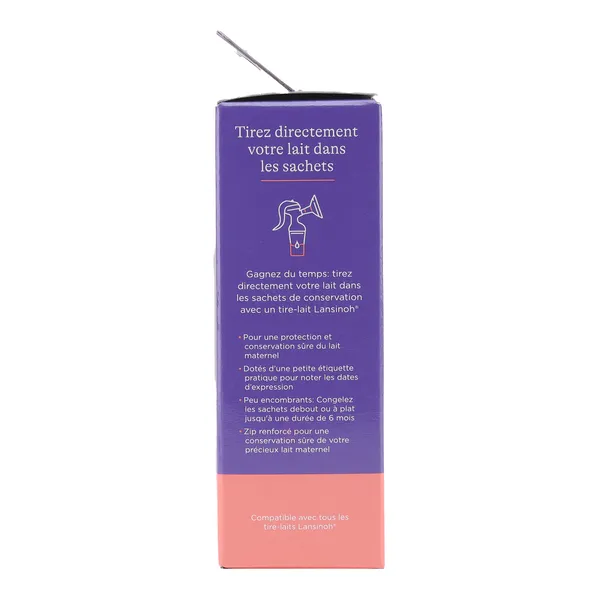 Lansinoh Sachets de conservation de lait maternel