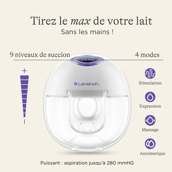 Lansinoh Tire lait mains libres simple