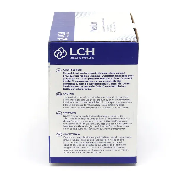 LCH Precinium gants latex non poudrés stériles 50 paires