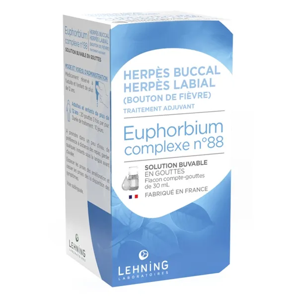 Lehning Euphorbium Complexe n°88 gouttes