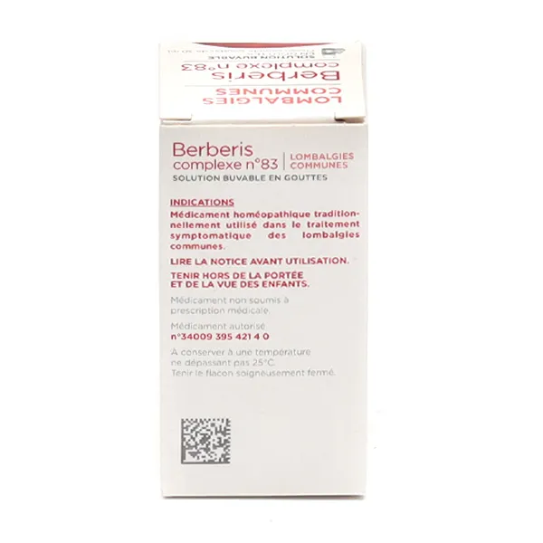 Lehning Berberis Complexe n°83 solution buvable
