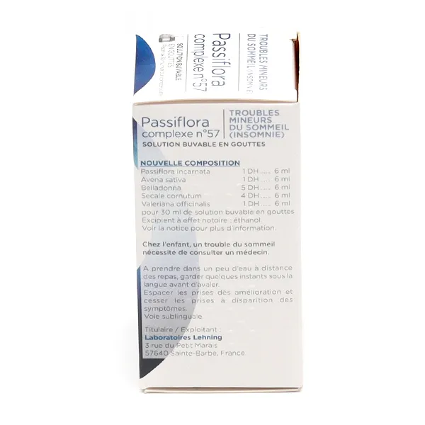 Lehning Passiflora Complexe n°57 solution buvable
