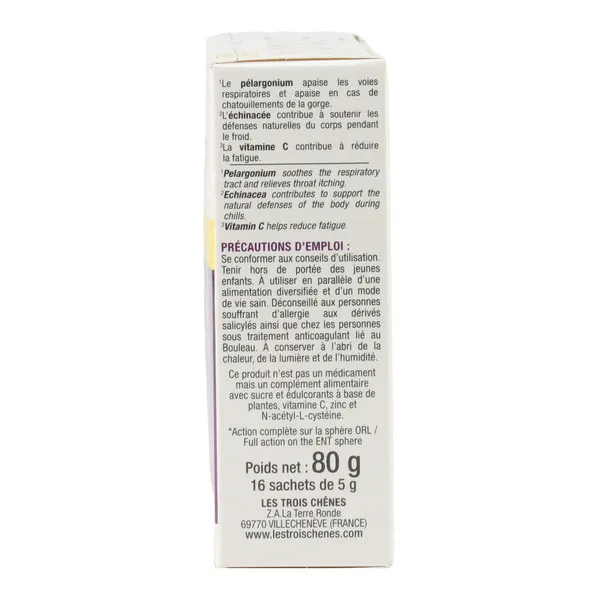 Les 3 Chênes Efirub sachets