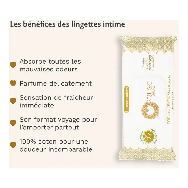 Musc Intime Lingettes intimes