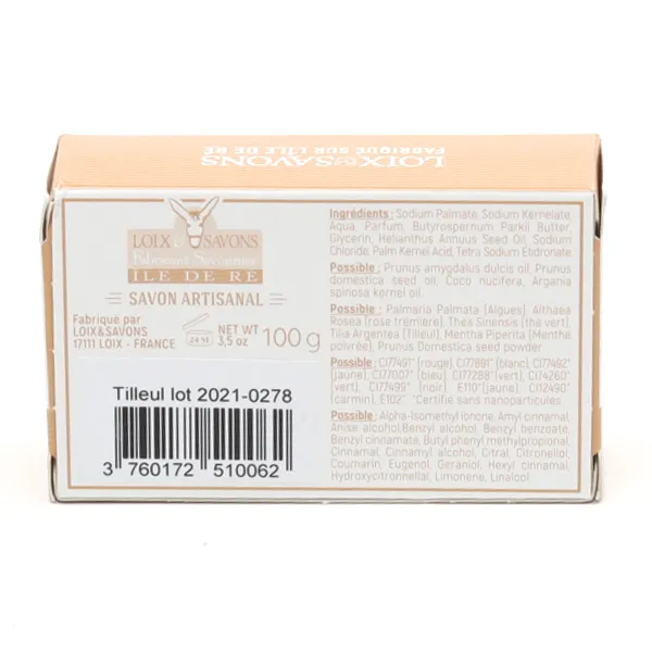 Savon artisanal Tilleul