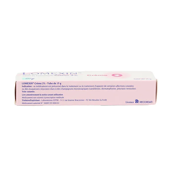 Lomexin creme antifongique