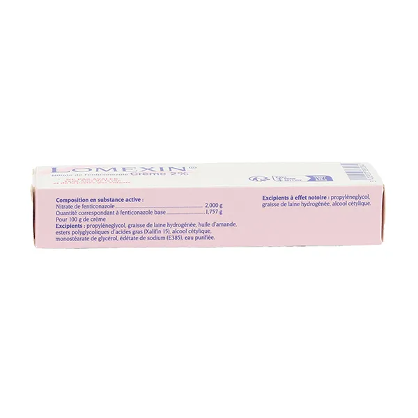 Lomexin creme antifongique